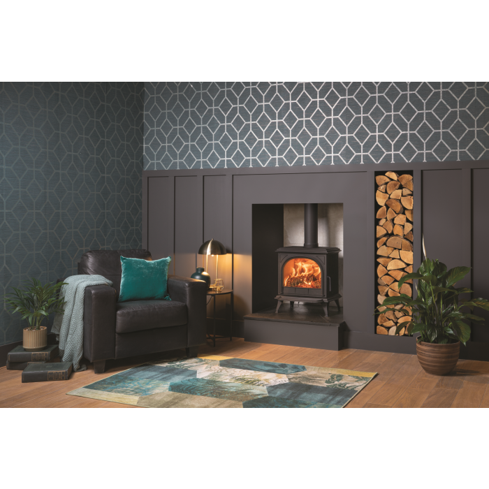 Stovax 701-068 Huntingdon 30 Woodburner With Clear Door