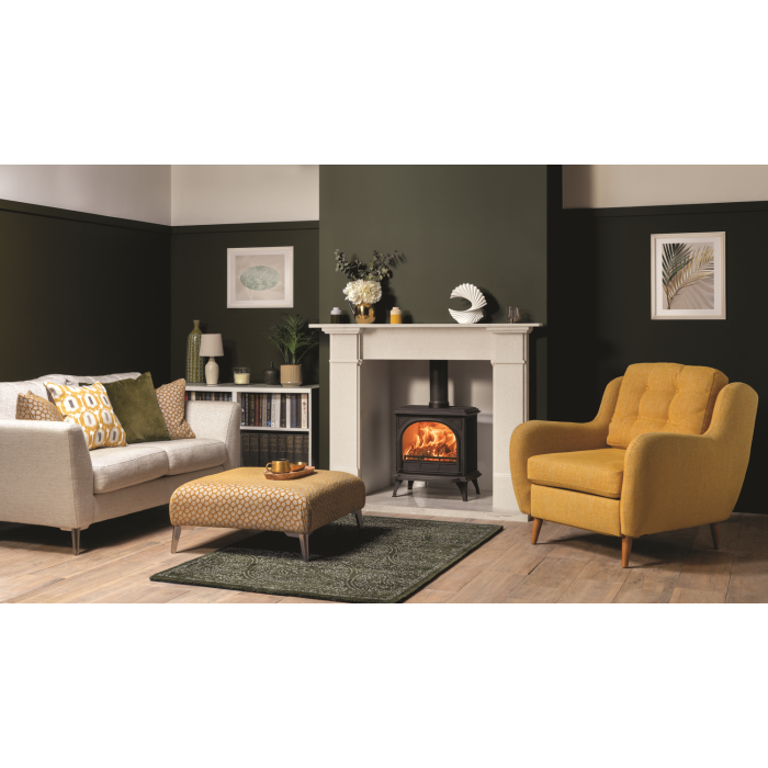 Stovax 701-473 Huntingdon 30 Multi-Fuel With Clear Door