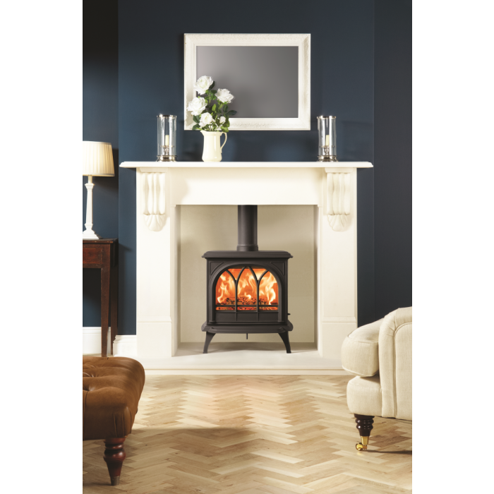 Stovax 701-496 Huntingdon 30 Multi-Fuel With Tracery Door 