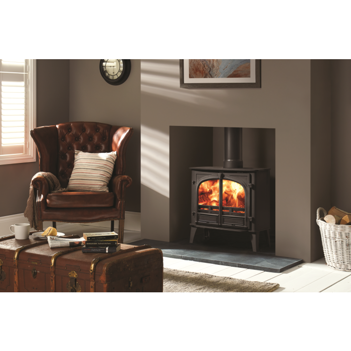 Stovax 721-202 Stockton 8 Woodburner Double Door Model