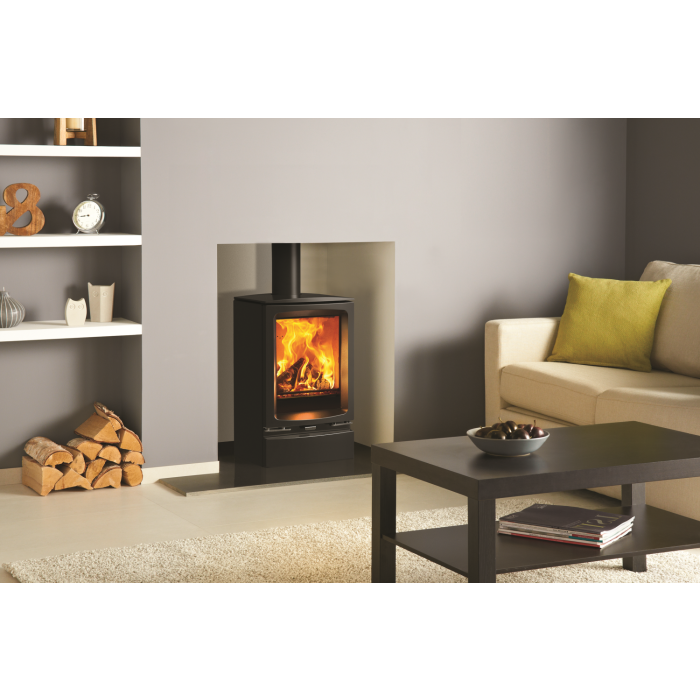 Stovax VG-MEDTWU-E Vogue Midi T Woodburner Model