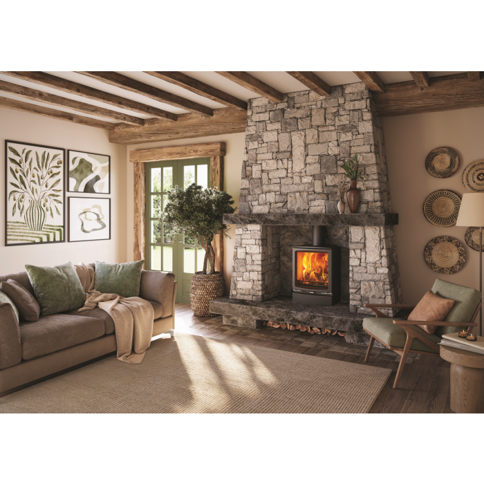 Stovax VG-MEDWU-E Vogue Medium Woodburner Model