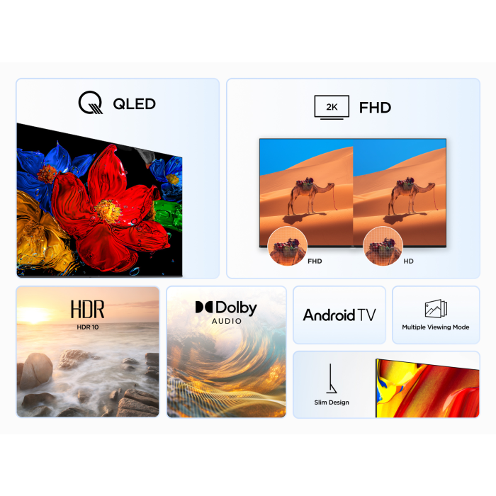 TCL 43V5C-UK 43inch FHD TV Google Smart TV