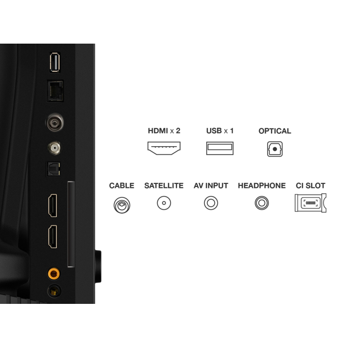 TCL 43V5C-UK 43inch FHD TV Google Smart TV