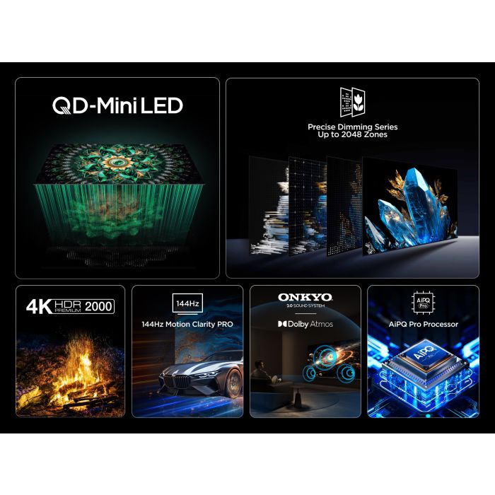 TCL 85Q7C-UK 85inch 4K QD-Mini LED UHD Smart Google TV