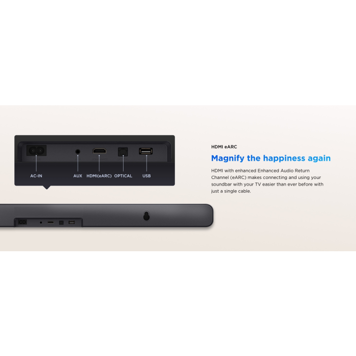 TCL S45H 2.0chPro Deep Bass Soundbar with Dolby Atmos