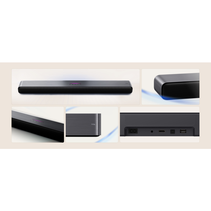 TCL S45H 2.0chPro Deep Bass Soundbar with Dolby Atmos