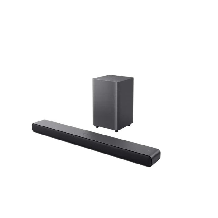 TCL S55H 2.1 ch Dolby Atmos & DTS Virtual:X Wireless Soundbar with Wireless Subwoofer - Dark Titanium