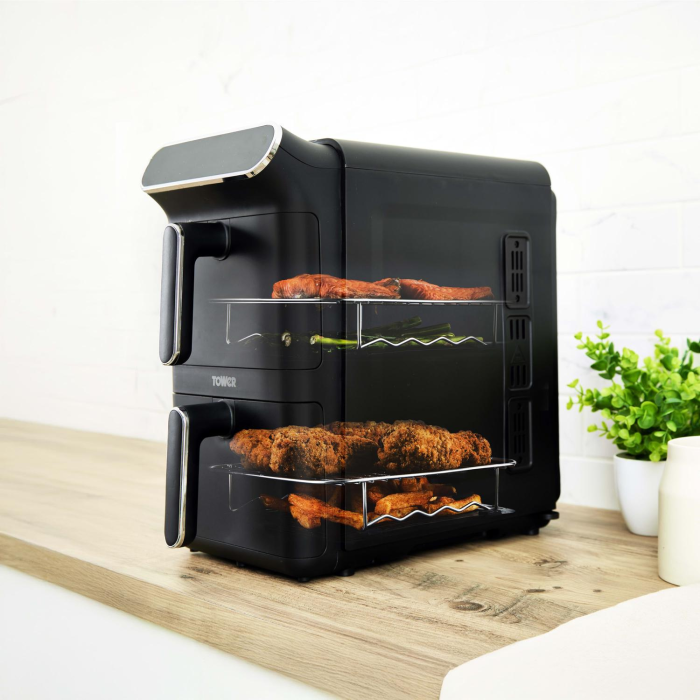 Tower T17190 Dual Layer Air Fryer - 11L Capacity