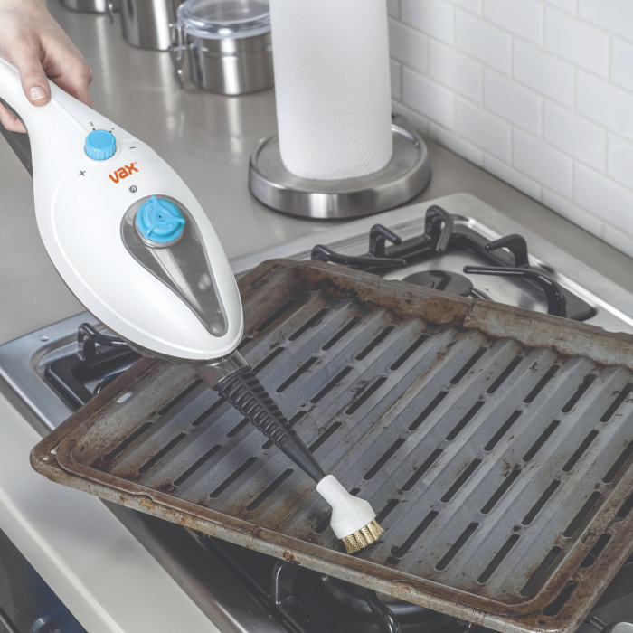 VAX S85-CM Steam Clean Multi - White & Blue