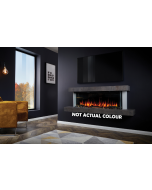 Katell CEN1214 Cento Slimline (Wall Mounted) 1420mm (56") White Marble c/w Grey sides (Smart App)