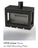 Purevision 8814 LPV8 Wall mounting brackets