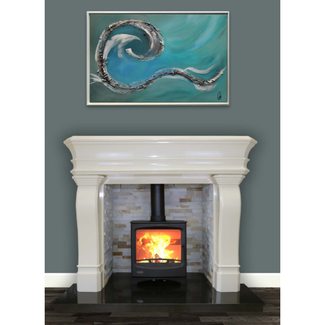 Advance Fires PEARL 8 Atlantic 8Kw Multi Fuel Stove A+ Rated