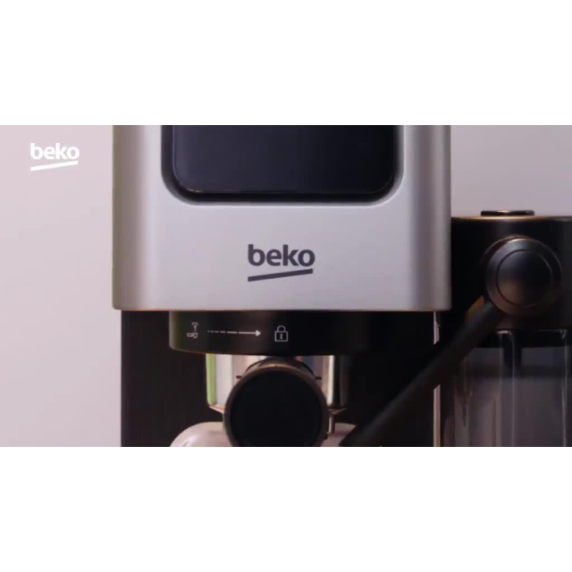 Beko CEP5304X CaffeExperto CEP5302B Manual Espresso with Steam Wand - Black