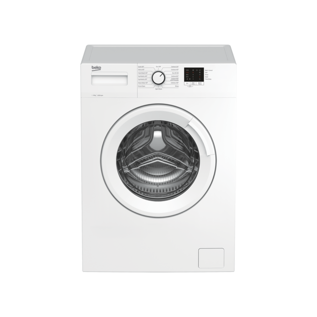 Beko WTK82041W 8kg 1200 Spin Washing Machine with Quick Programme - White