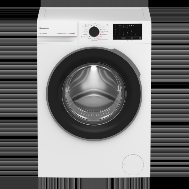 Blomberg LWA29461W 9kg 1400 Spin RecycledTub Washing Machine - White