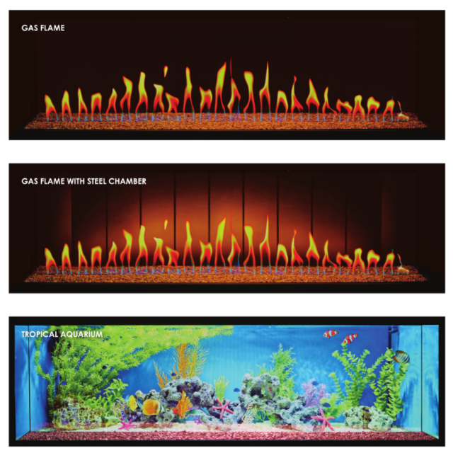 Capital Fireplaces TRUEFLAME 150 3DX Cassette Electric Fire