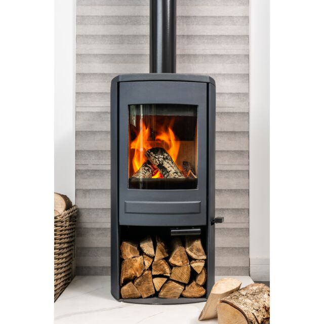 Clock-Woodburners Brocksford Wood Burning Stove