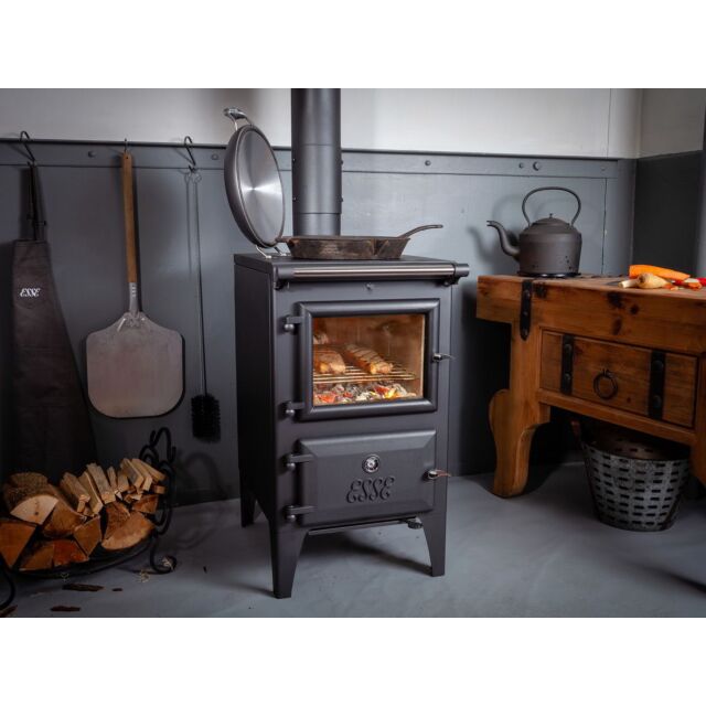 Esse BAKEHEART Wood Burning Cooking Stove 5Kw Heat Output
