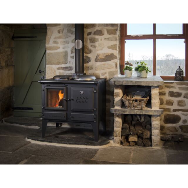 Esse IRONHEART Wood Burning Cooking Stove, Eco Design 7.3 Kw Heat Output
