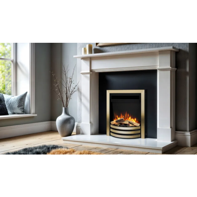 Flavel FPFLATRE Proflame Autograph Brass + Black