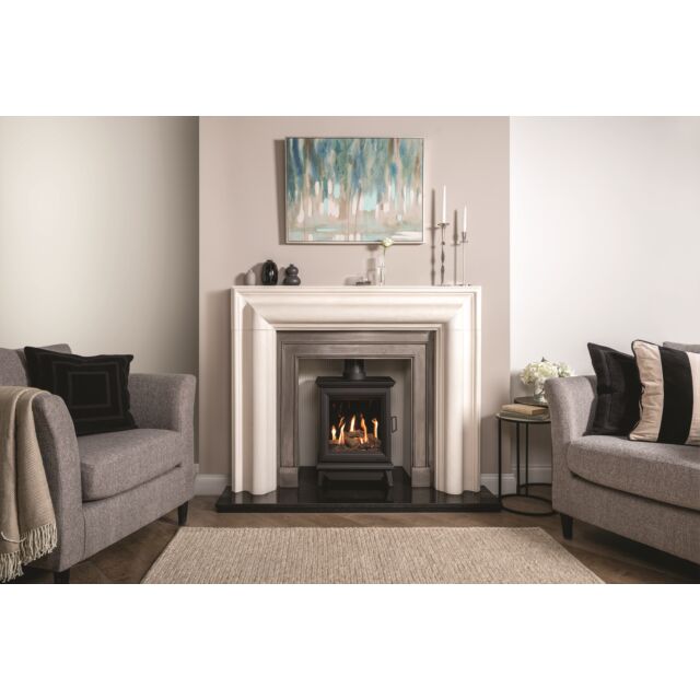 Gazco Sheraton 5, Conventional Flue, Log Effect, Natural Gas,