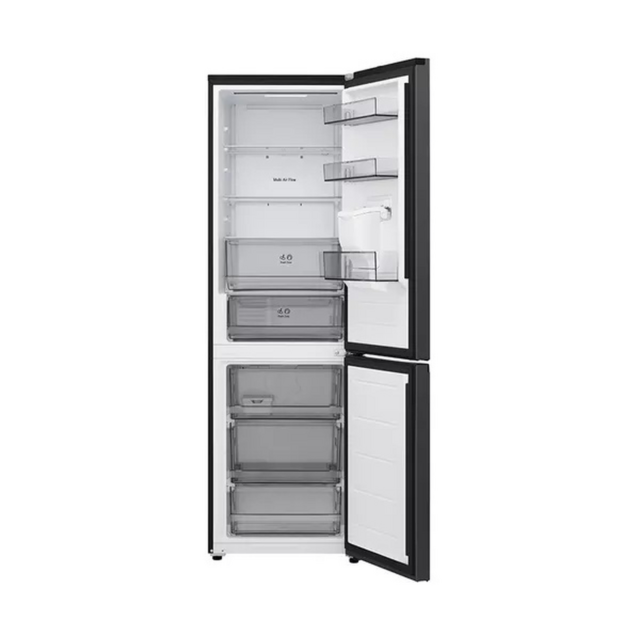 LG Fit & Max GBFSJ10DEP 60/40 Fridge Freezer Matte Black