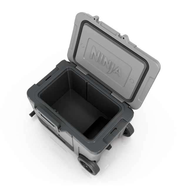 Ninja FB245UKGY Ninja FrostVault 45QT/42L Wheeled Cooler with Dry Zone - Slate Grey | Ninja | Brands | Euronics Site