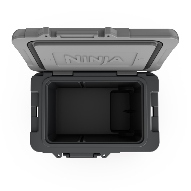 Ninja FB245UKGY Ninja FrostVault 45QT/42L Wheeled Cooler with Dry Zone - Slate Grey | Ninja | Brands | Euronics Site