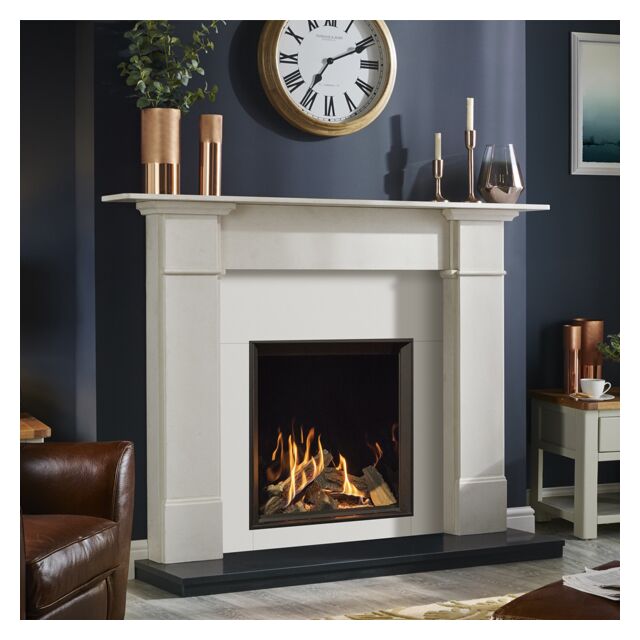 Eclipse 60 Conventional Flue, Natural Gas With Split Log Fuel Effect