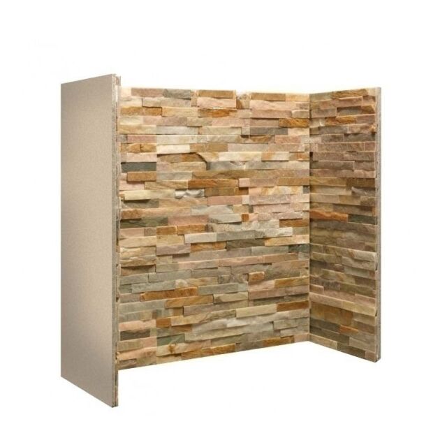 Staggered Oyster Slate Chamber SET (3pcs)