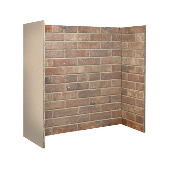 Penman Collection 0250060 Red Ceramic Brick Bond Chamber