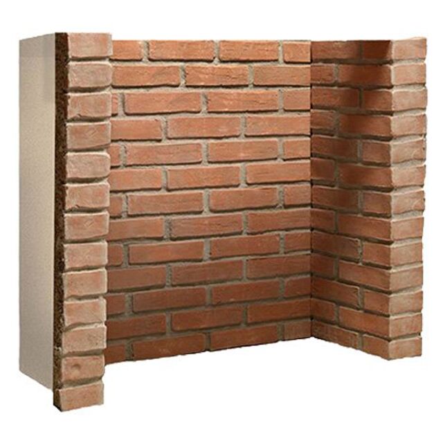 Penman Collection 0250066 RUSTIC Front Returns Brick Chamber SET(3 Parts)