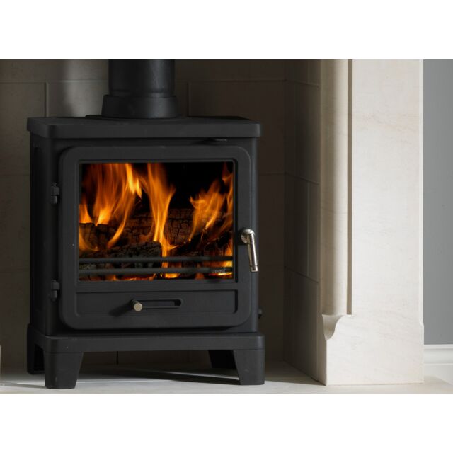Penman Collection 7990414 Penman Vega Edge 200 Slimline Multi Fuel Stove