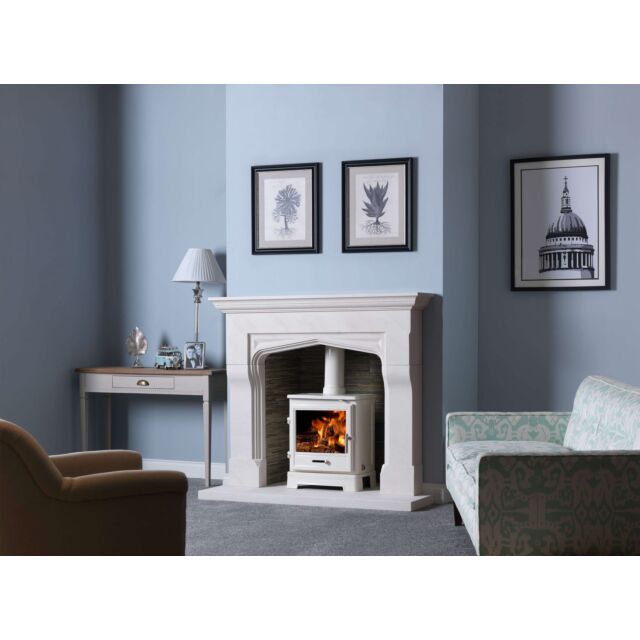 Penman Collection 7990430 Beaufort (Inc. Hearth + Back Hearth + Slips) Limestone 57'
