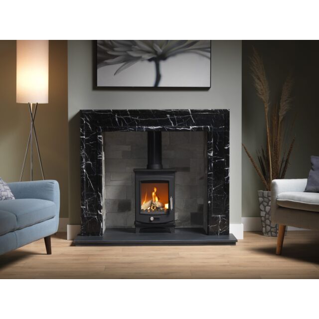 Penman Collection 7990560 51” Mantel Nero Marble