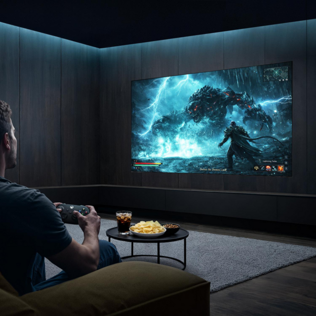 Samsung QE55S90HAEXXU 55inch OLED Smart TV with AI Processor