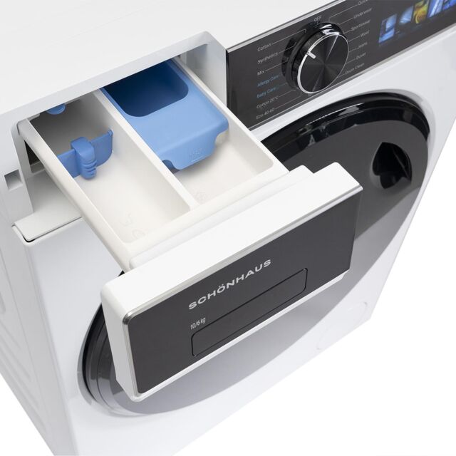 Schonhaus WDSF0110614AW 10kg/6kg 1400 Spin Washer Dryer