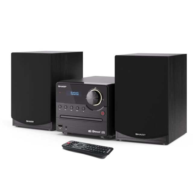 Sharp XL-B517D BK XL-B517D(BK) Wireless Hi-Fi Micro System - Black