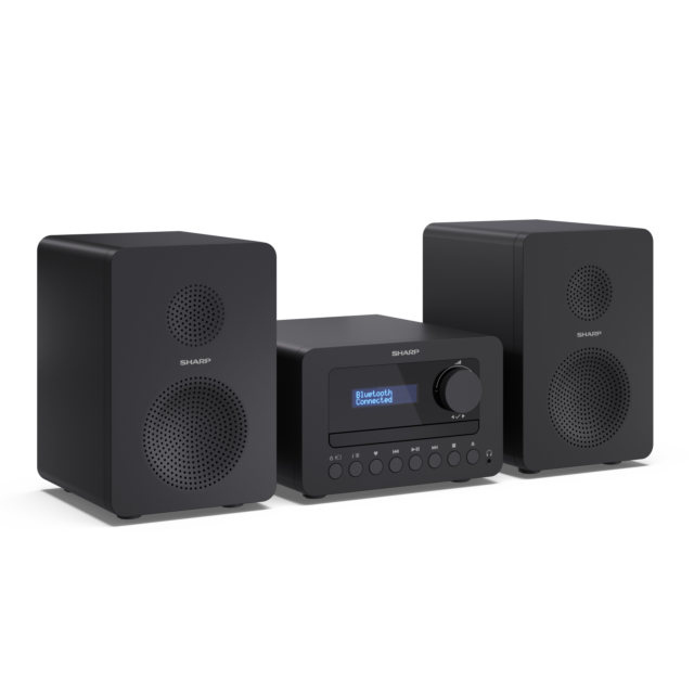 Sharp XL-B520D DAB+ Hi-Fi Micro System - Black
