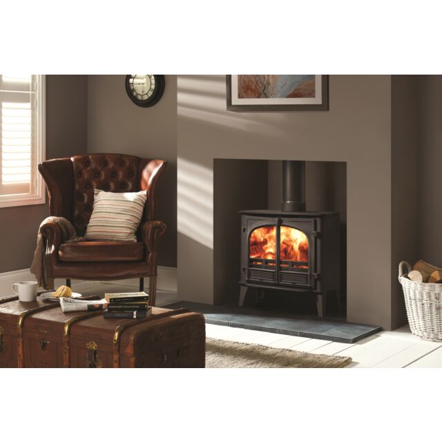 Stovax 721-681 Stockton 8 Multi-Fuel Double Door Model