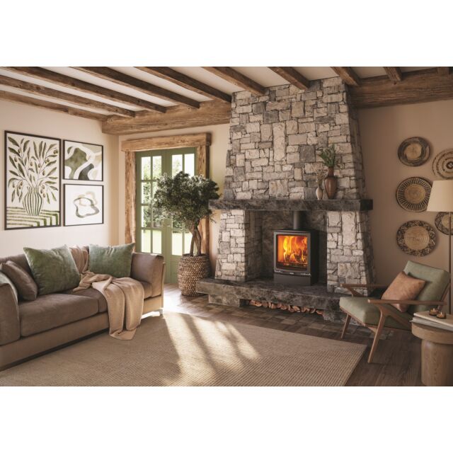 Stovax VG-MEDWU-E Vogue Medium Woodburner Model