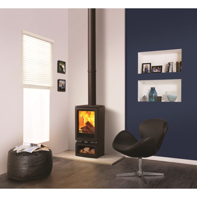 Stovax VG-SMTWU-E Vogue Small T Woodburner Model